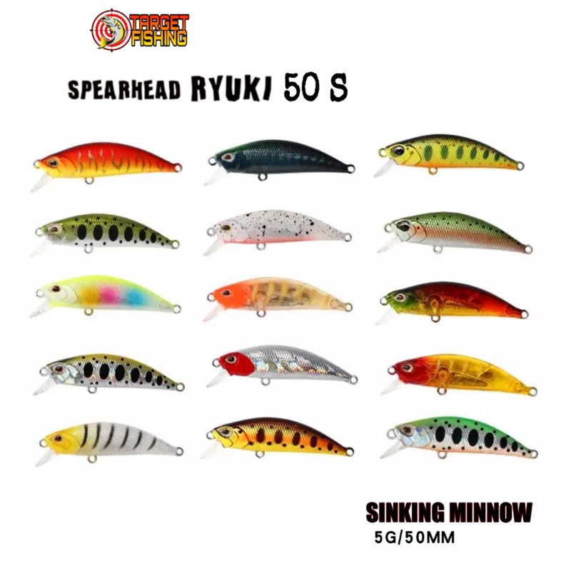 Minnow UL Replika DUO Ryuki 50S - Umpan Casting 5cm 5gr DW63 Sinking