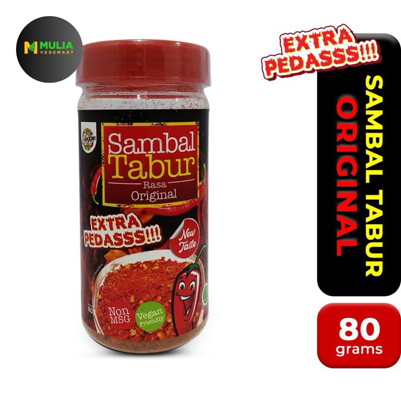 

Sambal tabur Dveggie 80g