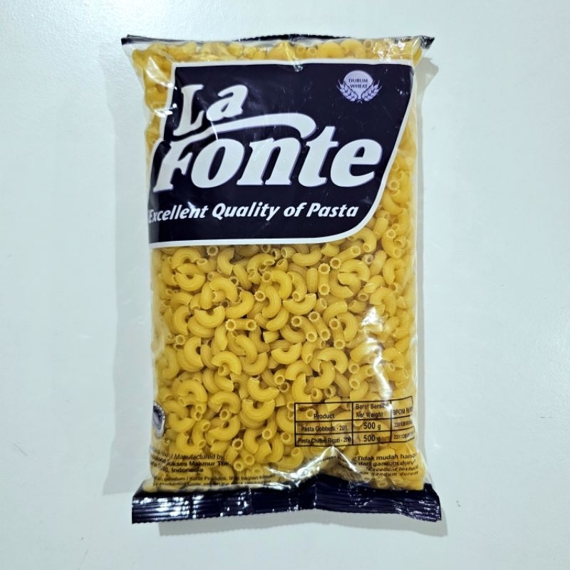 

LAFONTE makaroni pasta chifferi rigati 500gr