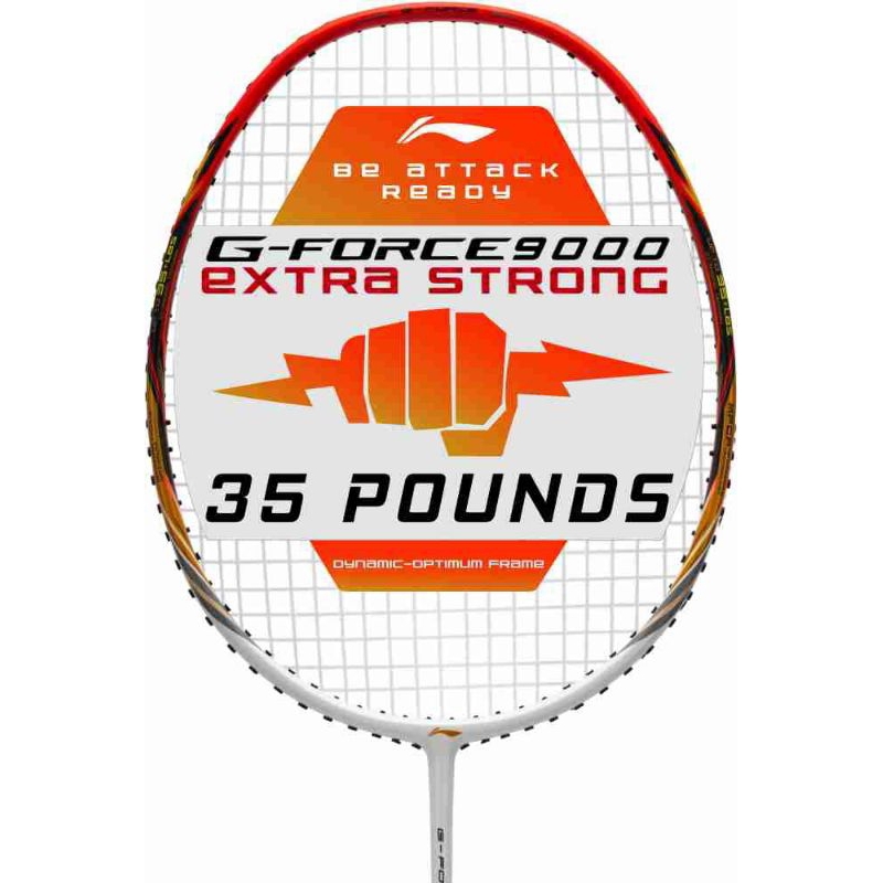 raket Li-Ning G-Force 9000 extra strong +bonus