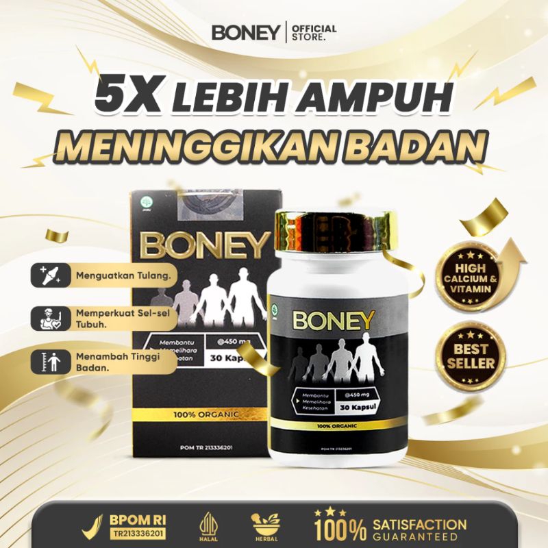 BONEY PENINGGI BADAN / KAPSUL PENINGGI BADAN ORIGINAL