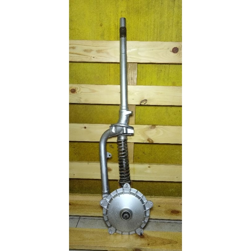 Fork Vespa Px Original + Tromol Vespa Px Original (Bekas Copotan)