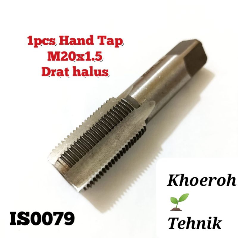 1pcs Hand tap m20x1.5 tap drat halus tap baut otomotif bukan tap recoil