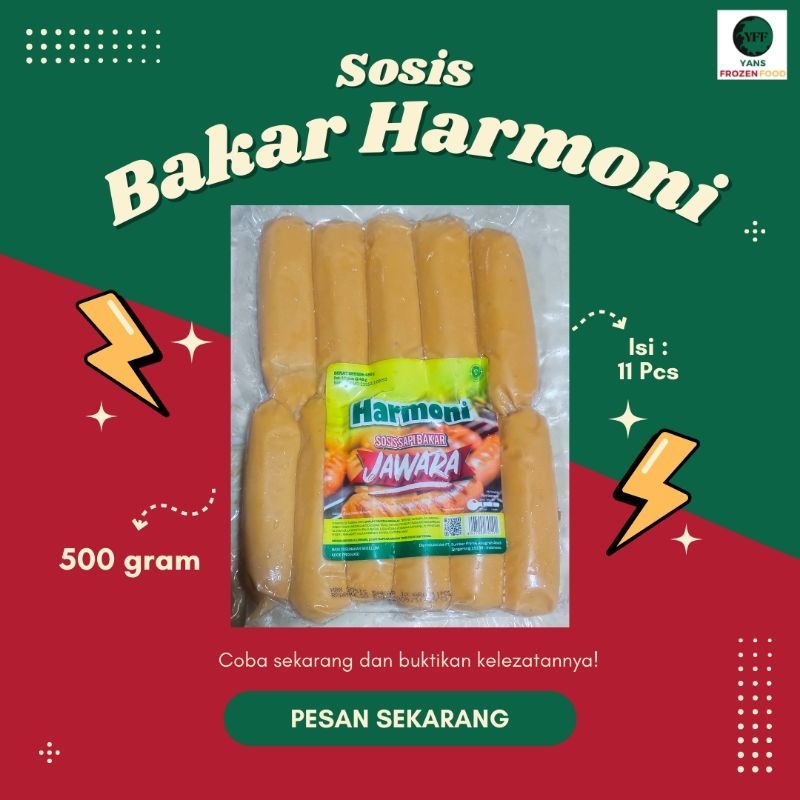 

Sosis bakar Harmoni Jawara isi 11