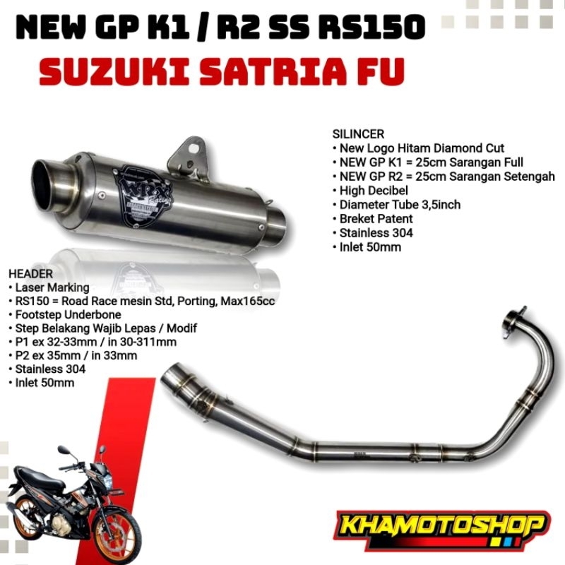 WRX NEW GP K1 / R2 SS RS150 SATRIA FU