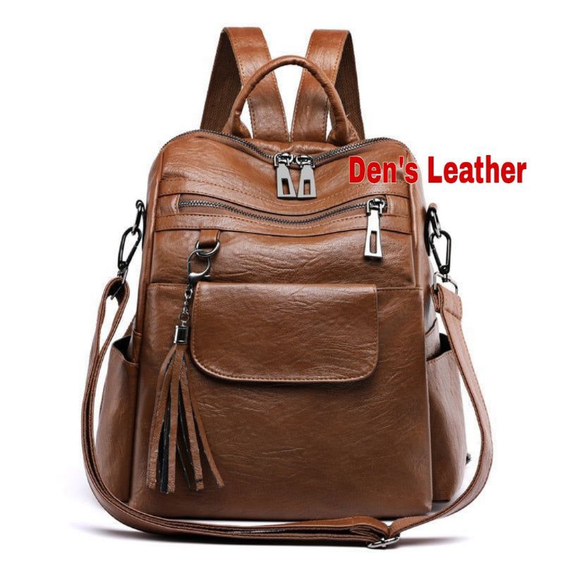Tas ransel wanita kulit asli original high quality, tas wanita kulit sapi, tas ransel. DL70