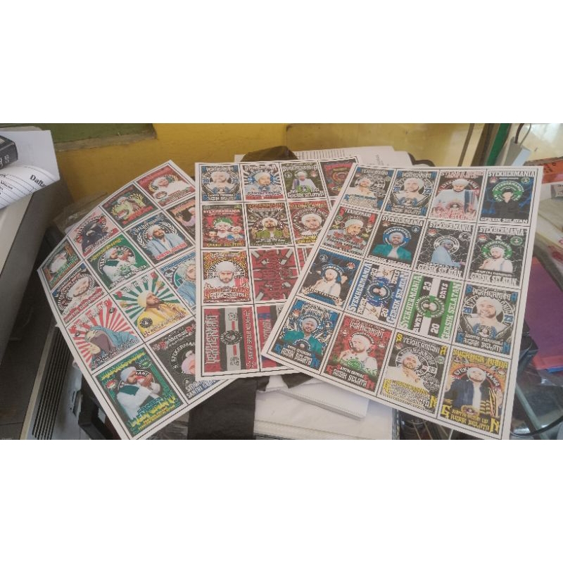 

cetak sticker glossy