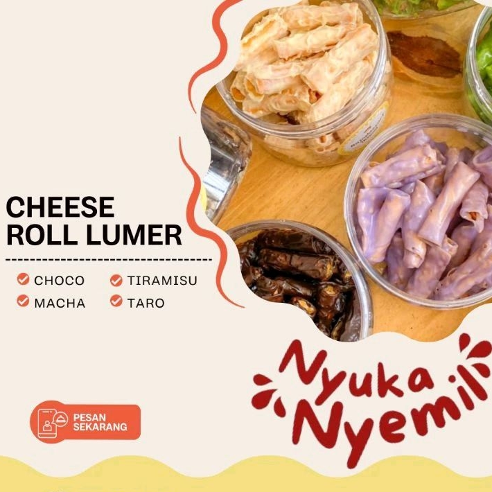 

Cheese Roll Lumer kemasan Pouch by Nyukanyemil