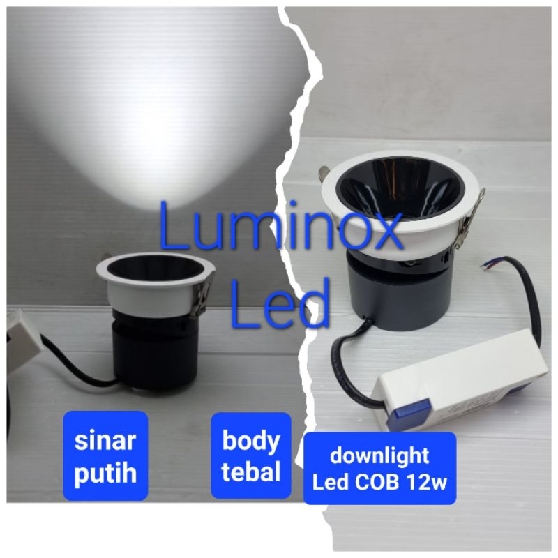 downlight cob 12w 12 watt / spotlight ceiling led 12watt / inbow plafon 12w 220volt