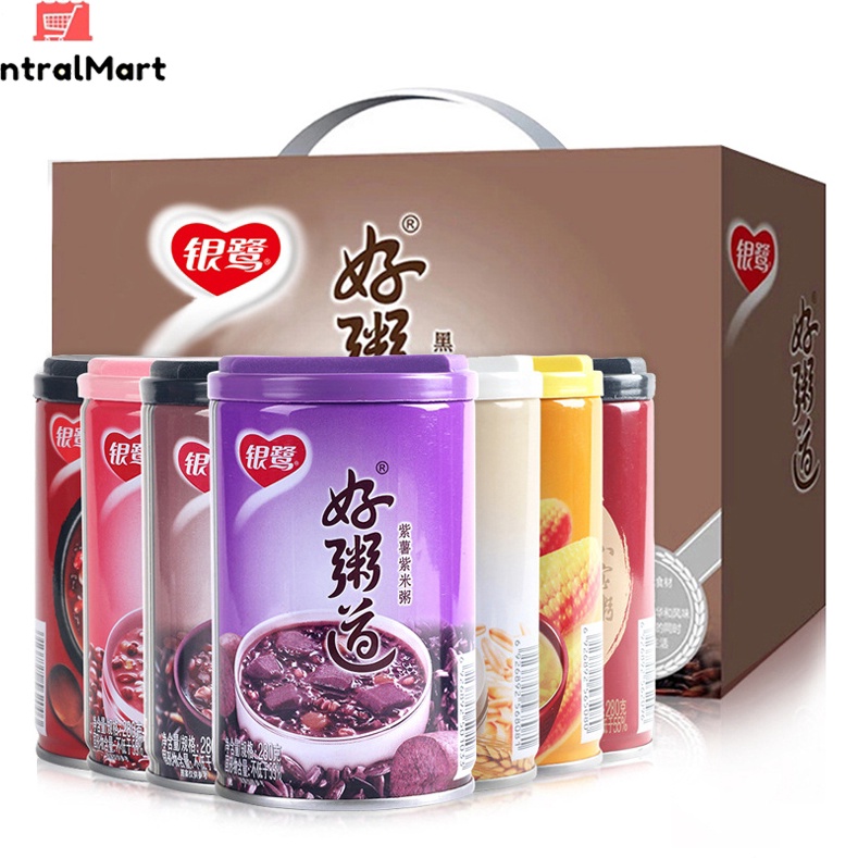 

YWJJ113 MEGA SALE Yinlu Puding Beras Bubur Instan Bergizi Dari Bijibijian Utuh Multi Rasa 28g