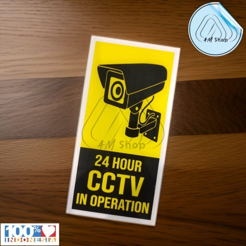 

rambu-rambu/sign cctv 24jam