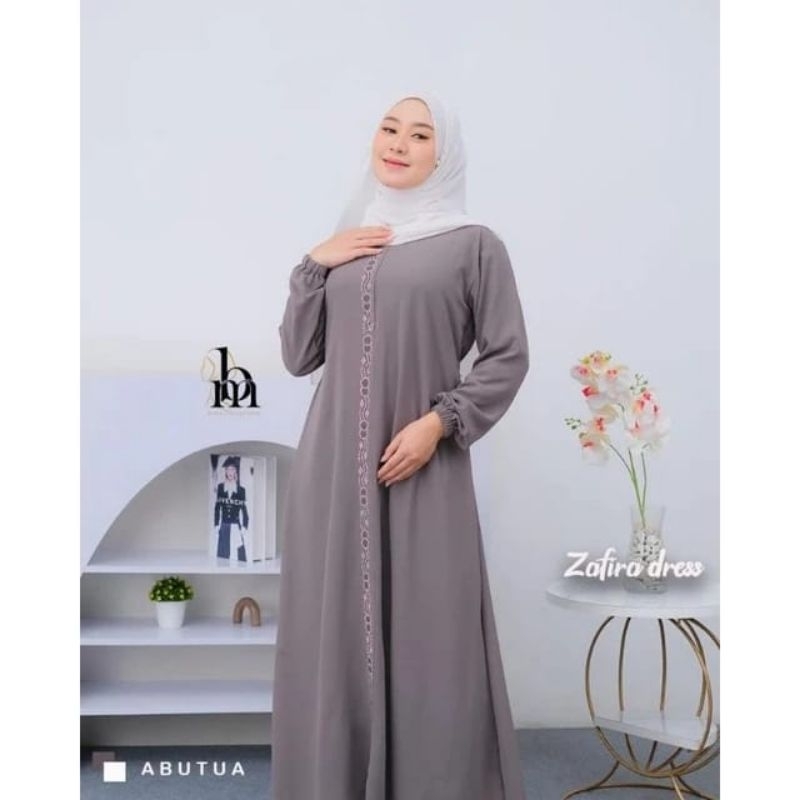 ZAFIRA DRESS gamis ceruty baby doll