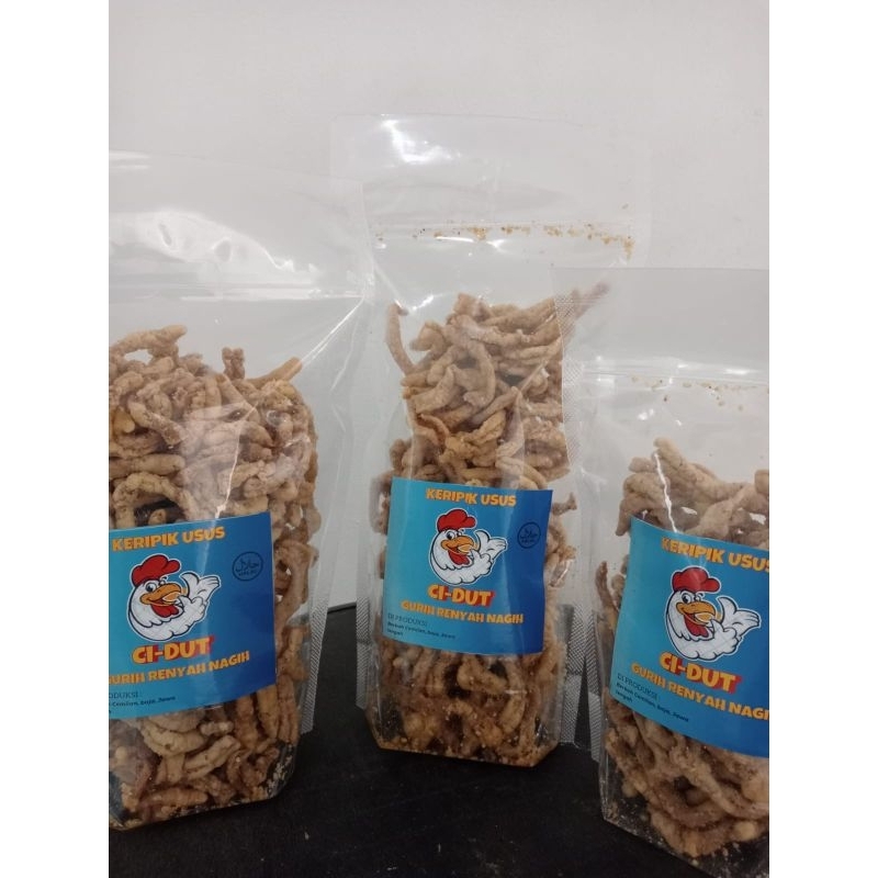 

Kripik Usus Ayam Super. Gurih, Renyah, Enak & Murah. Kripik Usus Ayam Ci-Dut