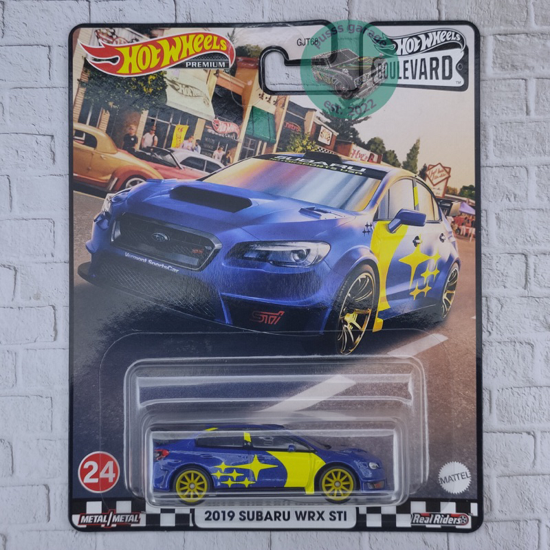 HOT WHEELS 2019 SUBARU WRX STI BOULEVARD BIRU (PREMIUM)