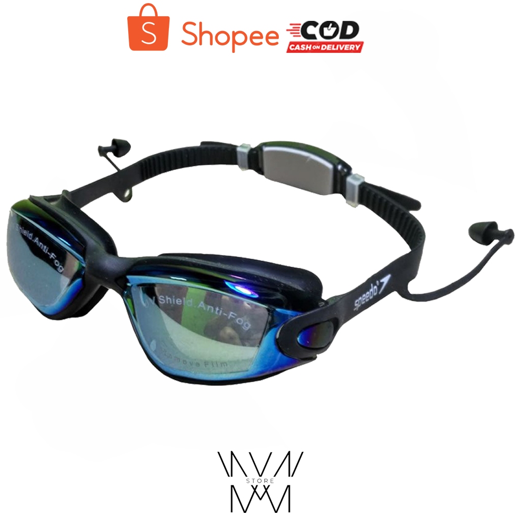 Speedo Kacamata renang anak dan dewasa speedo Original LX866 - Hitam