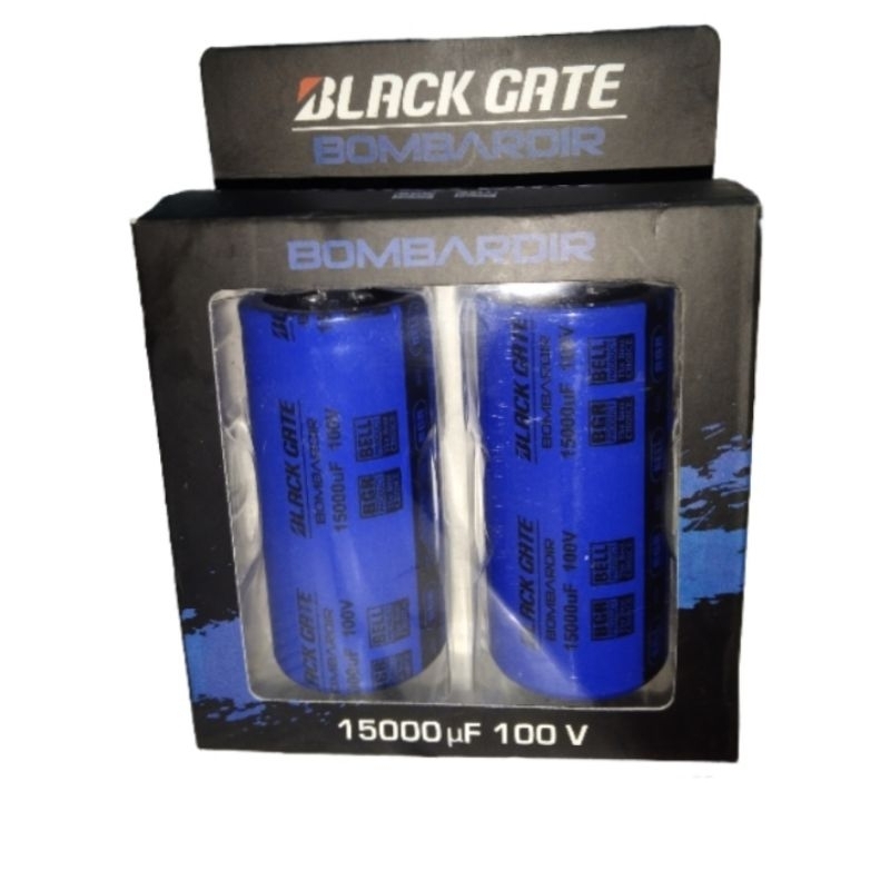 ELCO / CAPACITOR / CAPASITOR 15000uf 100V BOMBARDIR BLACKGATE