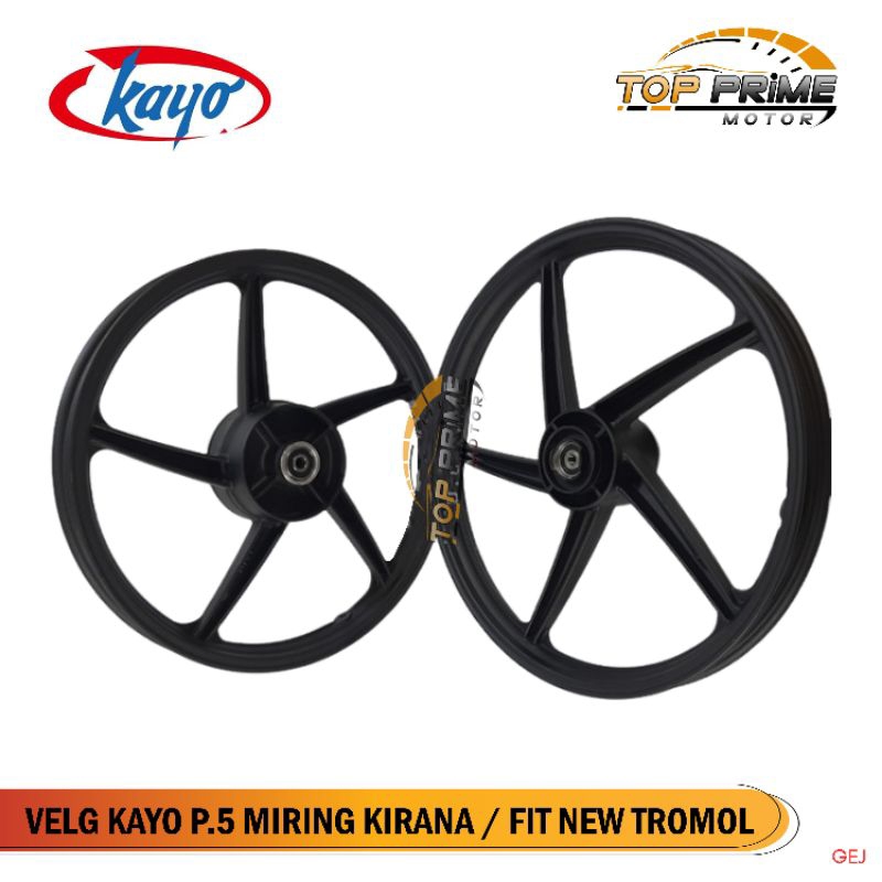 Velg Racing KAYO Palang 5 Miring 140x17 & 160x17 - Kirana / Supra Fit New