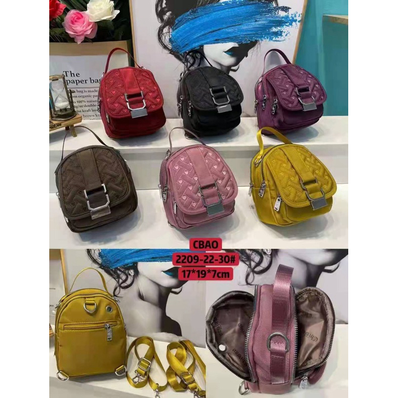 Tas Ransel Mini Chibao 2in1 2209-22 original