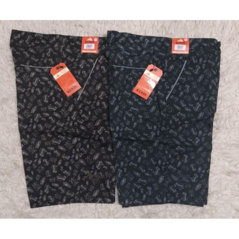 celana kendy motif pinggang biasa/celana casual/celana kendy pendek pria dewasa/celana pendek/celana