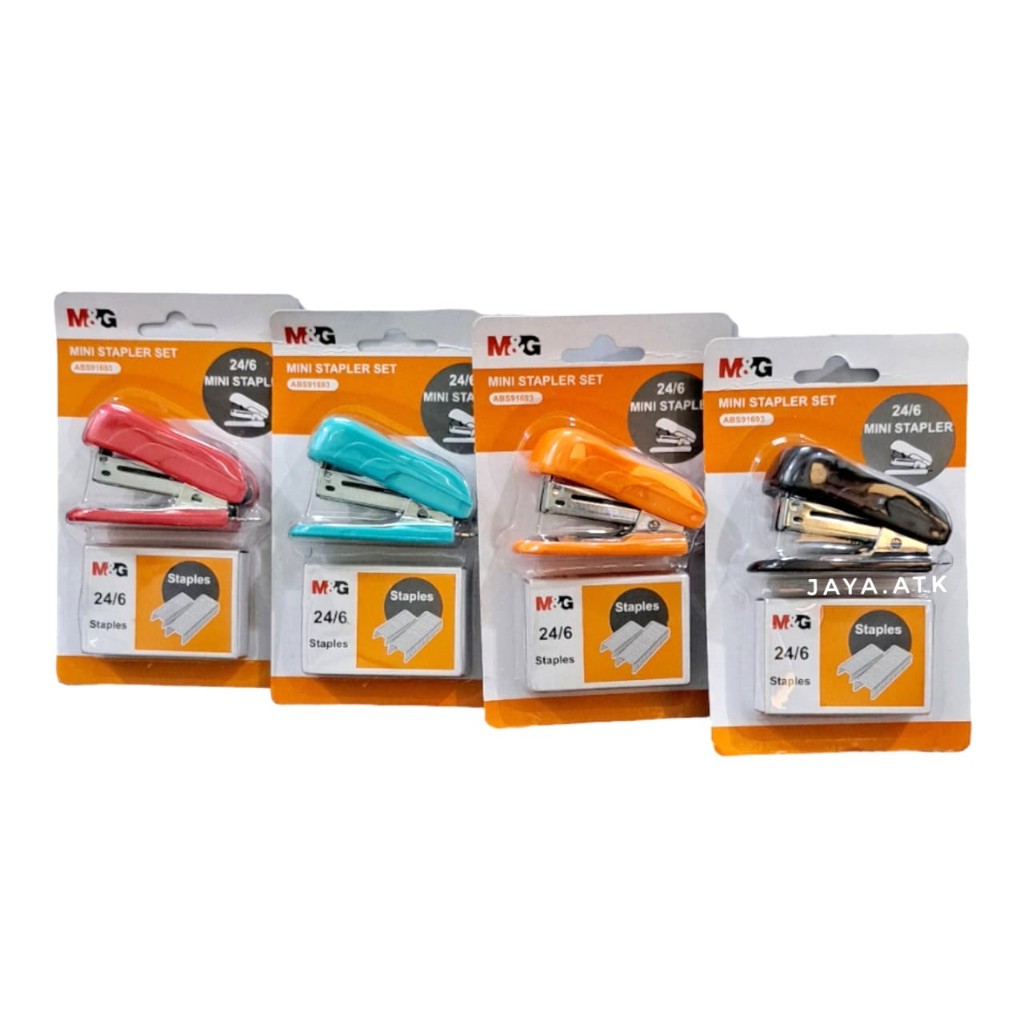 

STAPLER STAPLES SET MINI HD-50 NO.3 24/6 M&G ABS91693 WARNA LUCU HEKTER