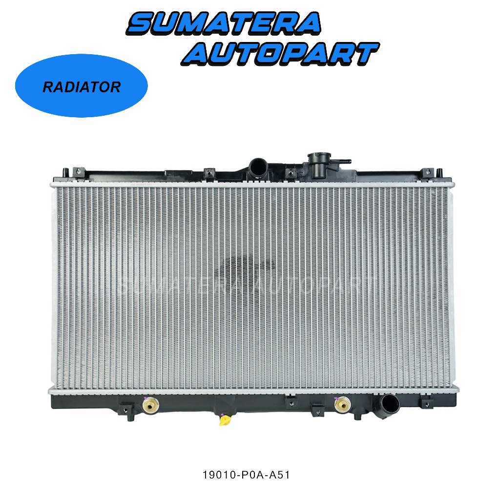 Radiator Assy Matik At Honda Accord Cielo Tahun 1994 1995 1996 1997 1998