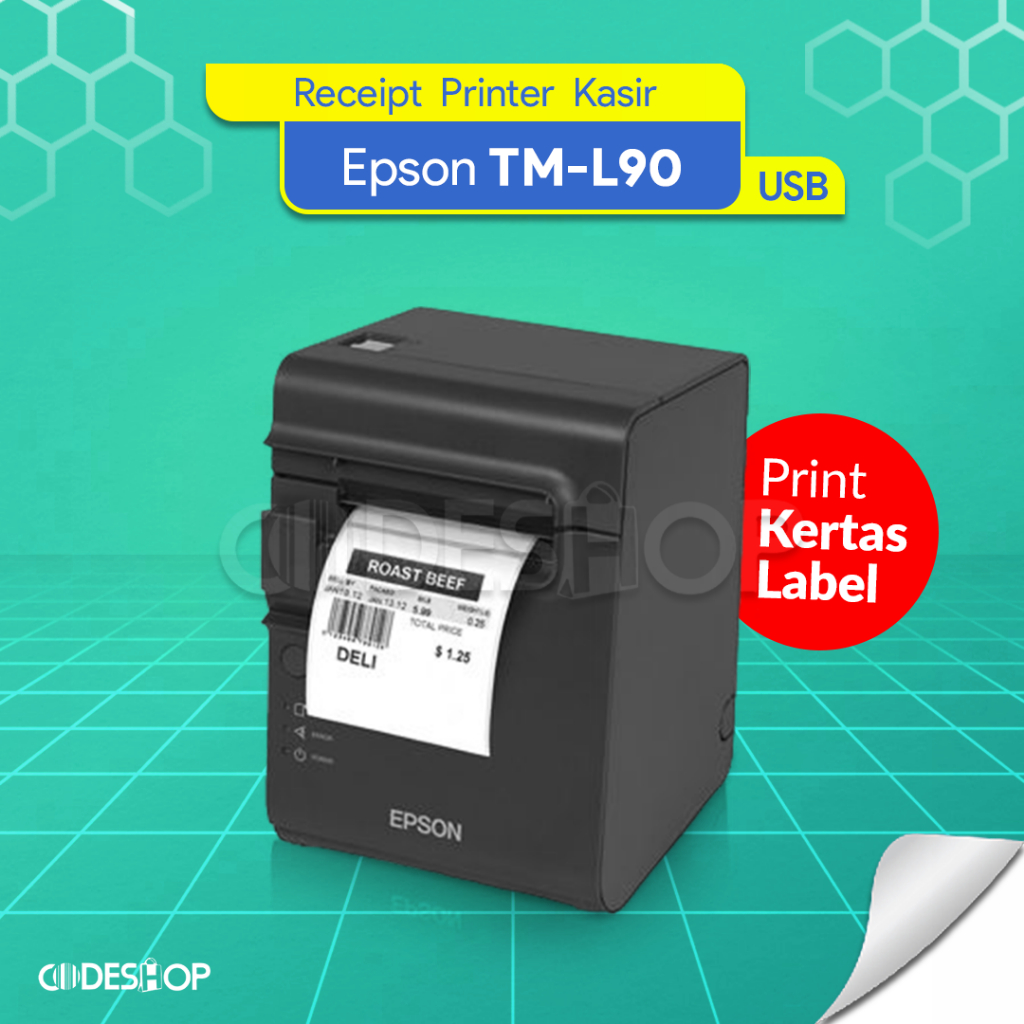 Printer Kasir Epson TM-L90 Cetak Struk Thermal 203 DPI