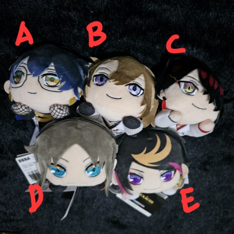 sega nesoberi nuigurumi plush nijisanji akuma chikara ike kaneshiro