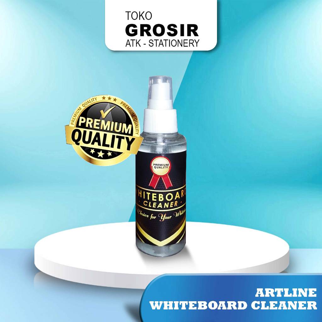 

ARTLINE Whiteboard Cleaner Premium - Cairan Pembersih Papan Tulis Putih Premium 100 ml