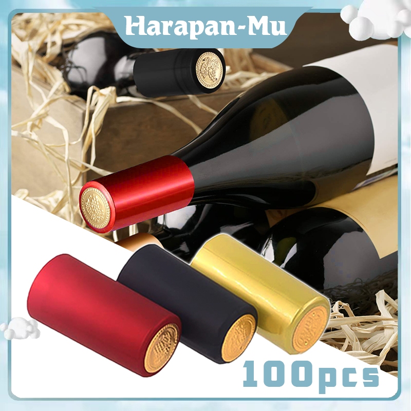 Segel Botol Segel Pvc Shrink 100 Pcs Shrink Film Wine Bottle Segel Tutup Botol Shrink Heat Botol Mad