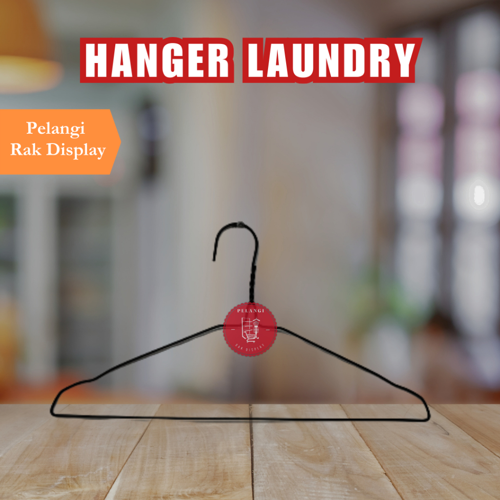 HANGER KAWAT , hanger kawat tebal ,hanger baju ,kastok baju