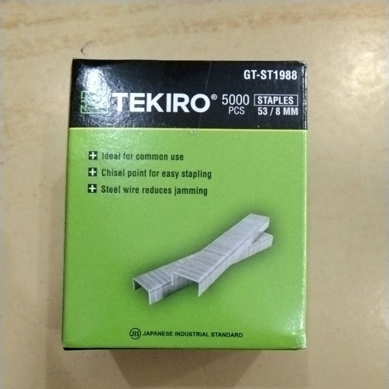 

TEKIRO ANAK STAPLES 8MM / ANAK HEKTER 5000PCS