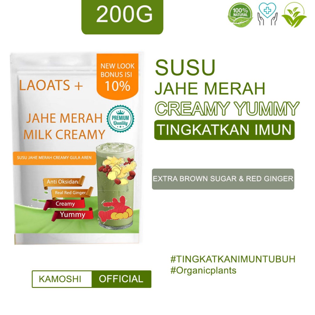 

Jahe Merah Bubuk Minuman Diet Gula Aren Penurun Berat Badan Pelangsing Badan Laoats