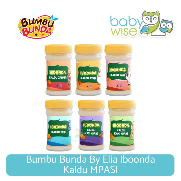 

Bumbu Bunda By Elia Iboonda Kaldu MPASI - Kaldu Bayi Non MSG