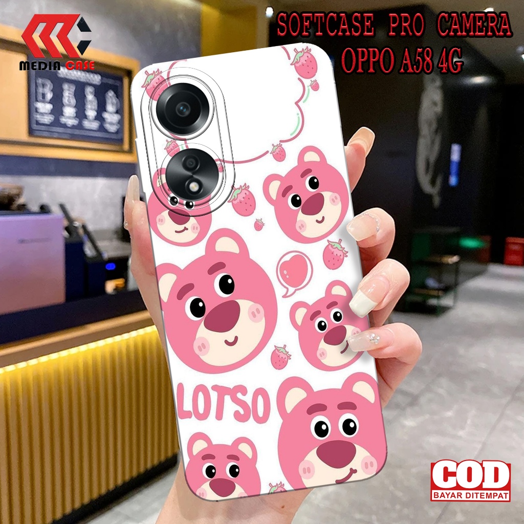 Case Hp OPPO A58 4G Terbaru - Motif Case KARTUN - Casing Hp OPPO A58 4G - Softcase Hp OPPO A58  - Ke