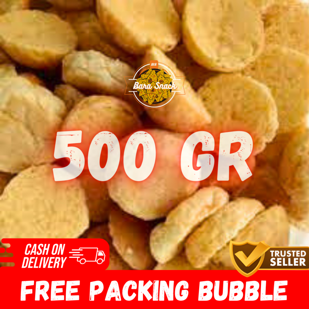 

[ 500gr ] Roti Bagelen Bulat Kering / Bagelan Premium Cap Nikmat Magelang / Snack Kiloan Murah -B