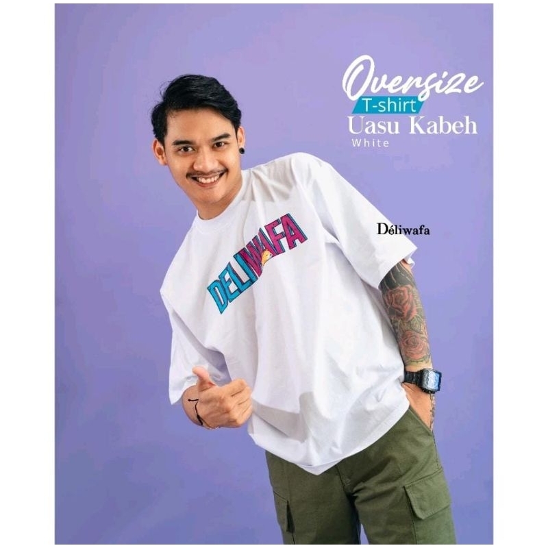 BAJU KAOS DELIWAFA UASU KABEH LENGAN PENDEK | KAOS OBLONG [ORIGINAL] KAOS T-SHIRT DISTRO UNISEX
