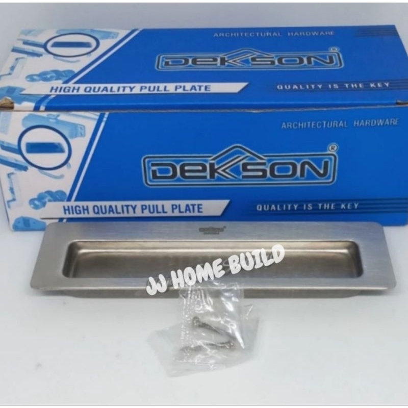 Pull Plate Dekkson PP 015 SQ 150 MM SSS/ Handle Tanam Dekson/Handle Pintu Sliding/Tarikan Tanam Slid