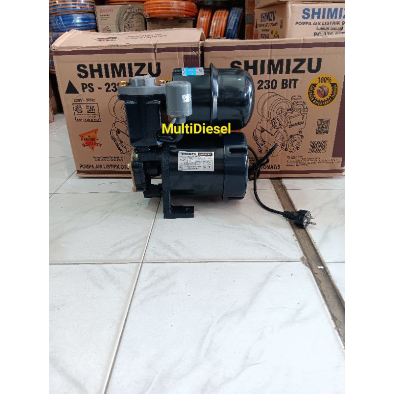 Pompa Air SHIMIZU PC-230BIT|Pompa Sumur Dangkal 200Watt|Automatis