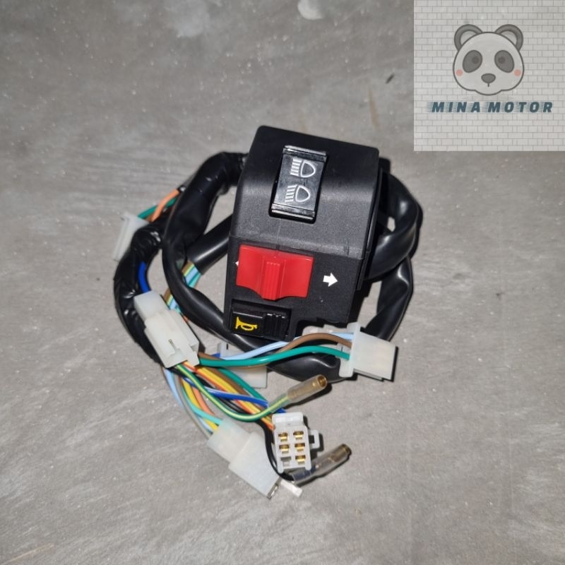 TAKA Holder Saklar Kiri Grand Impressa Legenda Sparepart Aksesoris Onderdil Motor