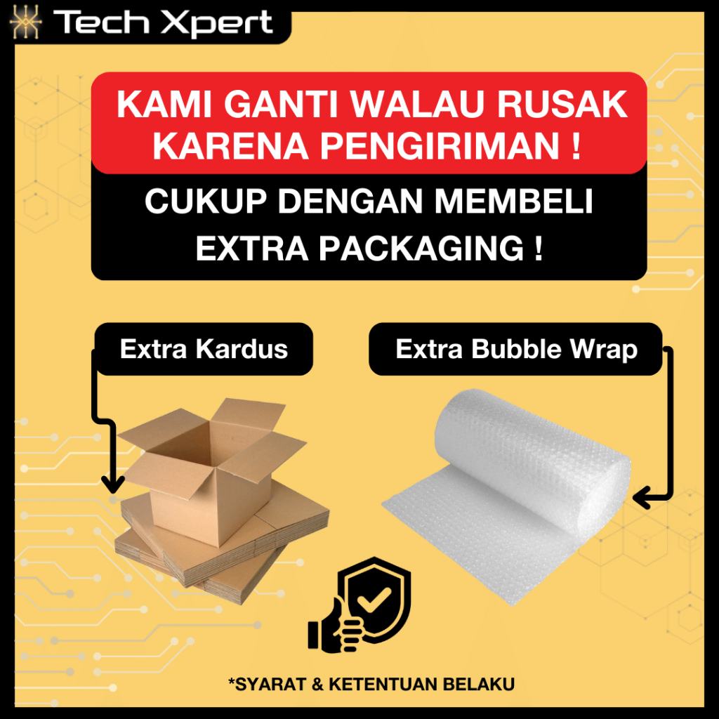 

EXTRA PACKAGING BUBBLEWRAP/KARDUS DAN FREE ASURANSI BARANG