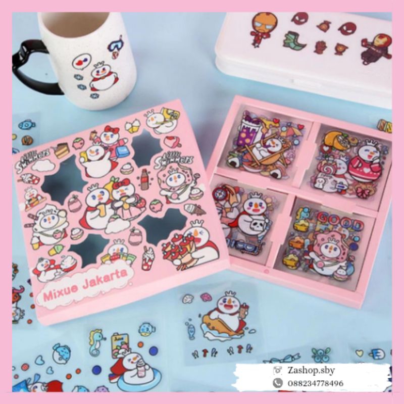 

Zashop.sby || Stiker Lucu isi 100pcs Viral