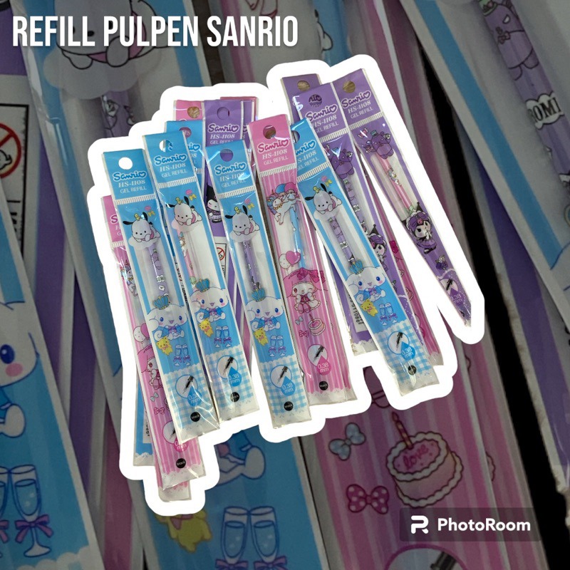 

Refill Gel Pen Sanrio Isi Ulang Pulpen Bolpen Sanrio