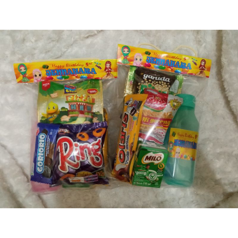 

Paket snack ulang tahun anak