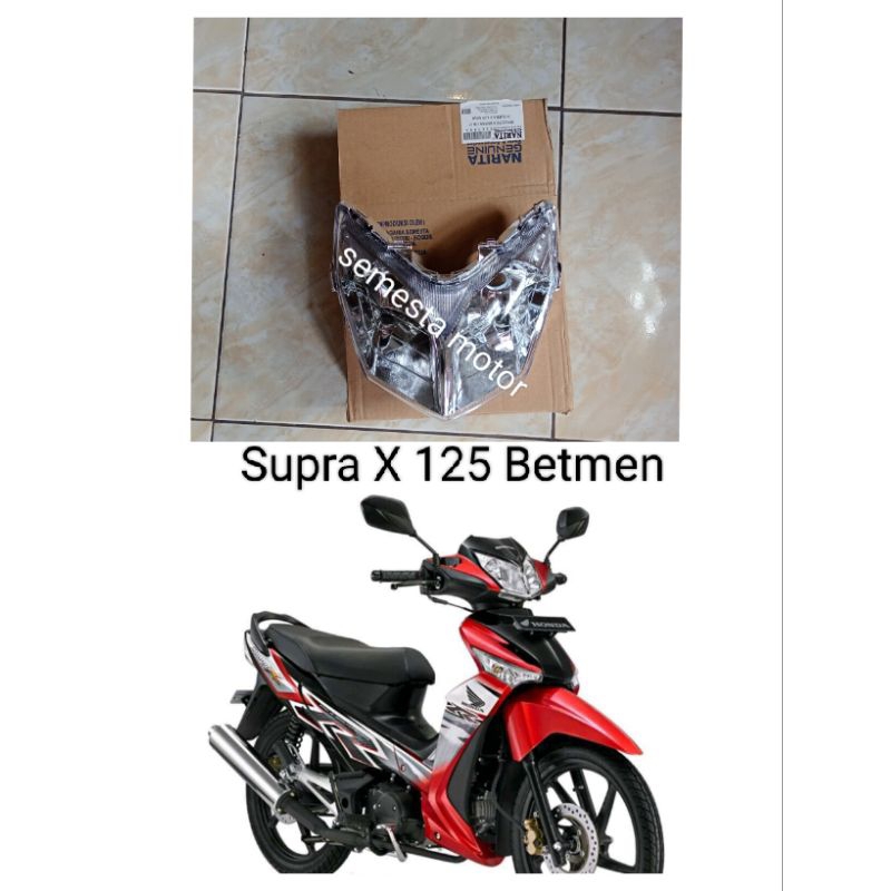 Reflektor Lampu Depan Supra X 125 Betmen Kaca Lampu Depan Supra x 125
