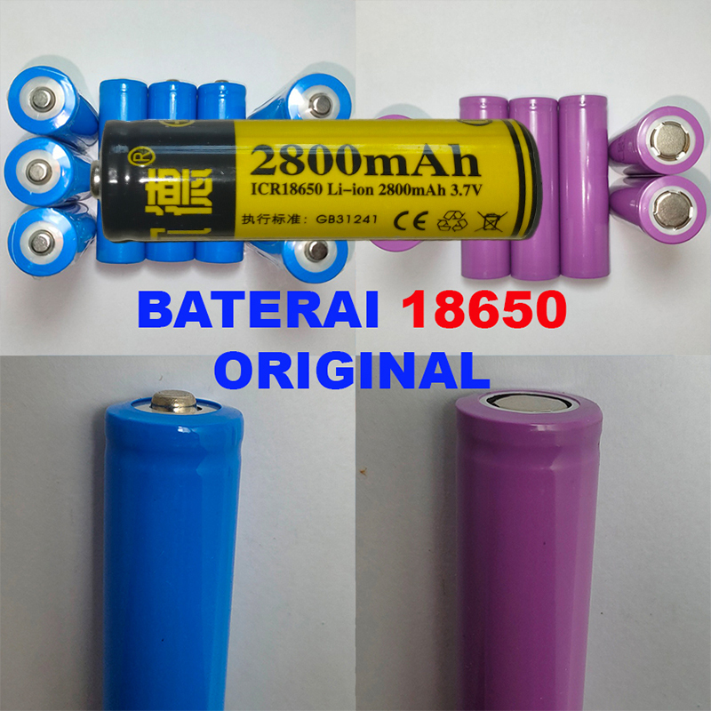 Baterai Baru 18650 original