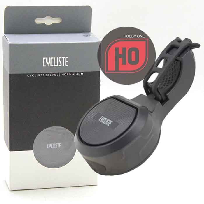 CYCLISTE BICYCLE HORN ALARM Bell Electric Maxi USB Black - Bel Sepeda