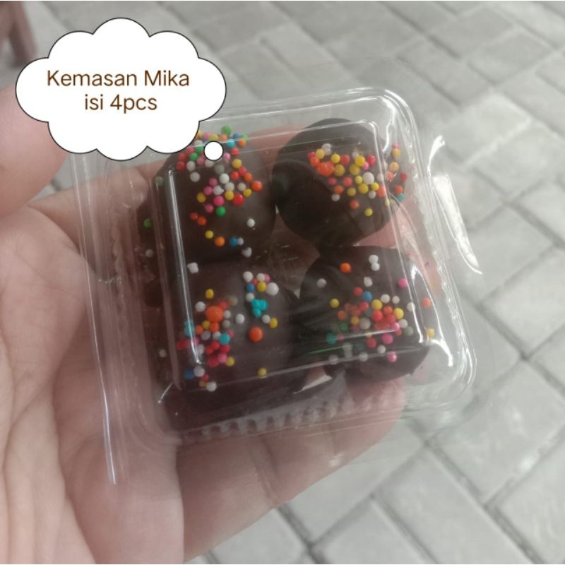 

Bola Bola Cokelat Biskuit Kemasan Mika
