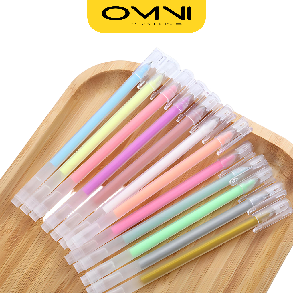 

Gel Pen Pulpen Gel Glitter Warna Ketebalan 0.7mm ATK013