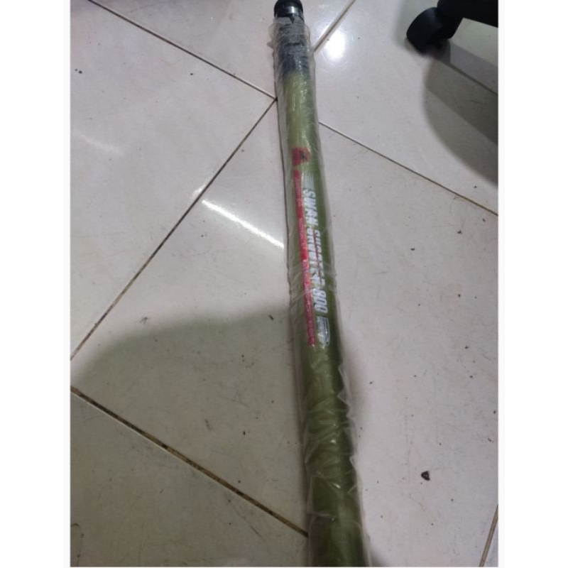 tegek gabus atau joran dudul merk daido panjang 8 meter ada ring disetiap sambungan packing aman men