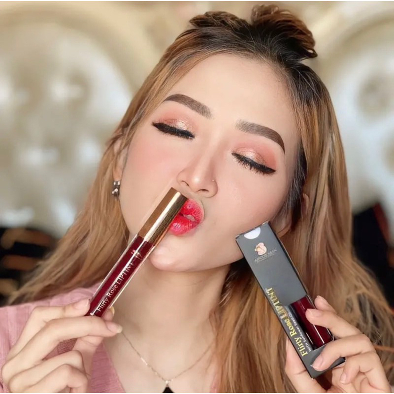 FLIRTY ROSE LIPTINT ORIGINAL BY AKVEN  - perawatan bibir